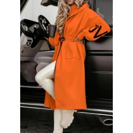 Women's All Season Casual Hooded Coat