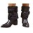 Women's Stylish Mid-Calf with bow platform high heel winter boots