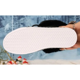 Women''s Winter Warm Faux Collar Stylish Snow Boots