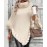 Women's Light Weight Faux Fur Oversized Cape Sweater Shawl