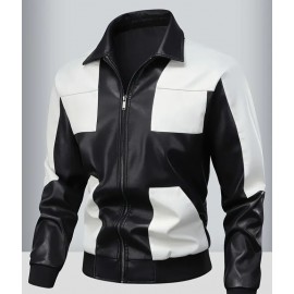Men's Street Style Motorcycle Jacket