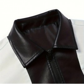 Men's Street Style Motorcycle Jacket