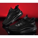 Men's Anti-Slip and Shock-Absorbing Air Cushion Breathable Basketball Sneakers
