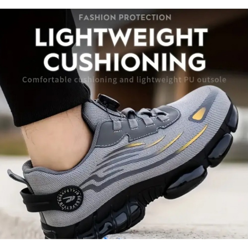 Men's Heavy Duty Industrial Low-Top Boots